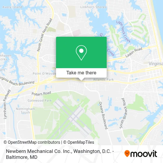 Newbern Mechanical Co. Inc. map