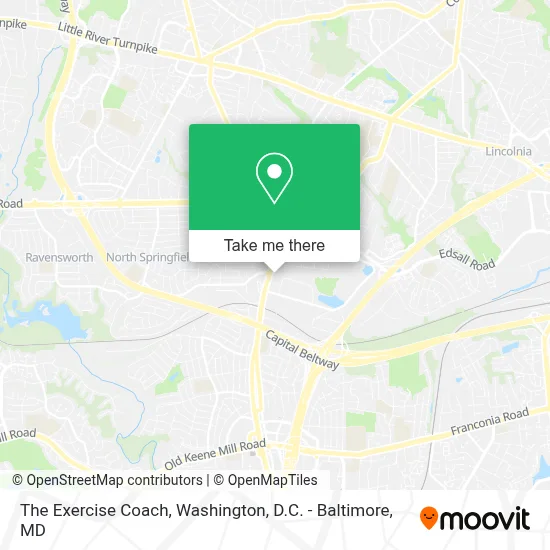 The Exercise Coach map