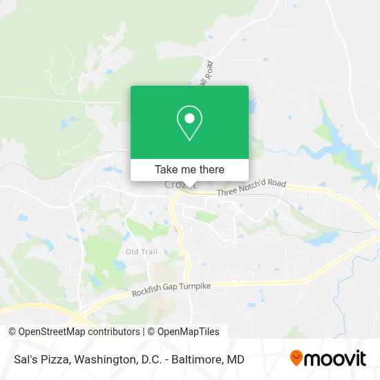Sal's Pizza map