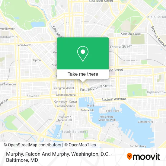 Murphy, Falcon And Murphy map