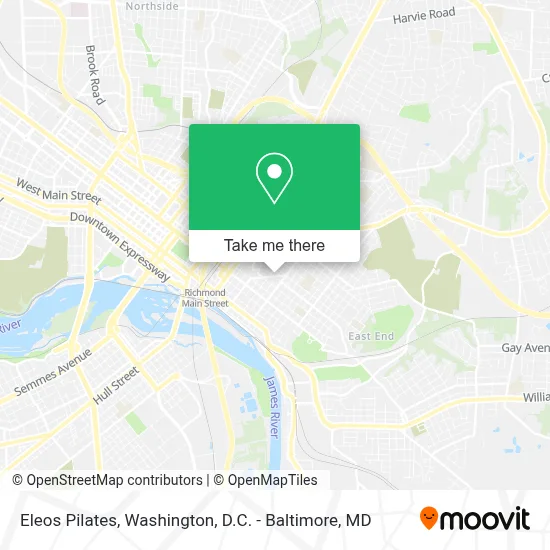 Eleos Pilates map