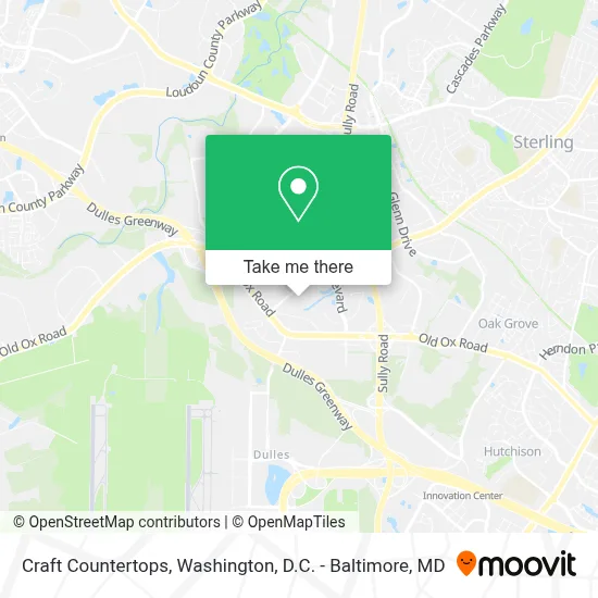 Craft Countertops map