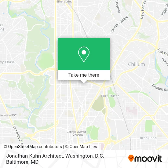 Jonathan Kuhn Architect map