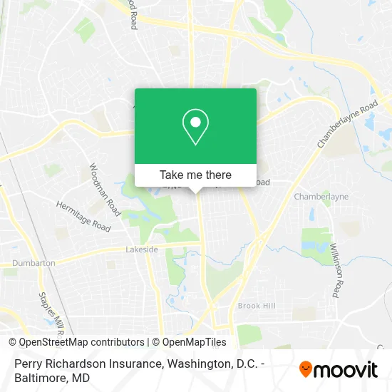 Perry Richardson Insurance map