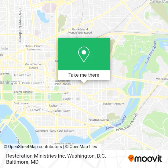 Restoration Ministries Inc map