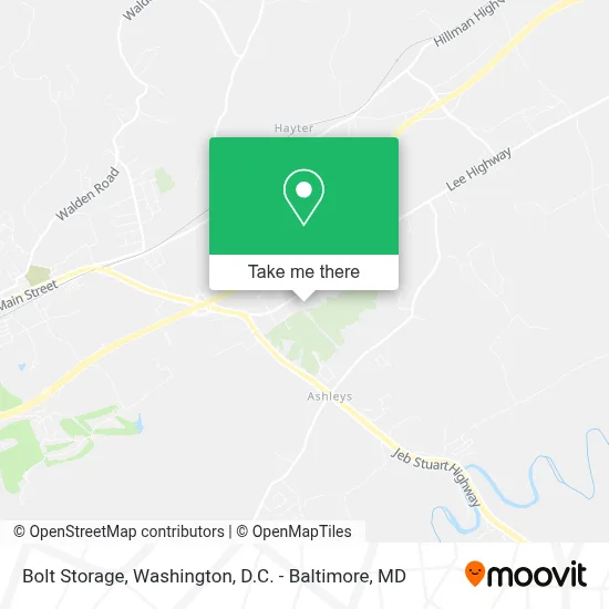 Bolt Storage map