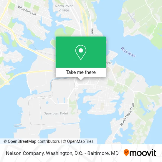 Nelson Company map