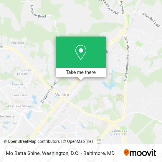 Mo Betta Shine map