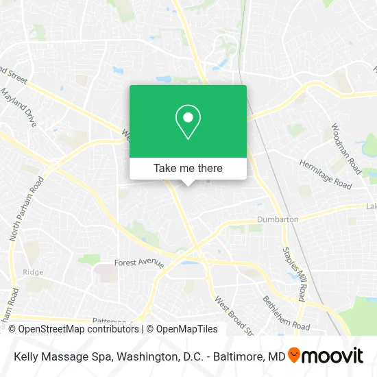 Kelly Massage Spa map