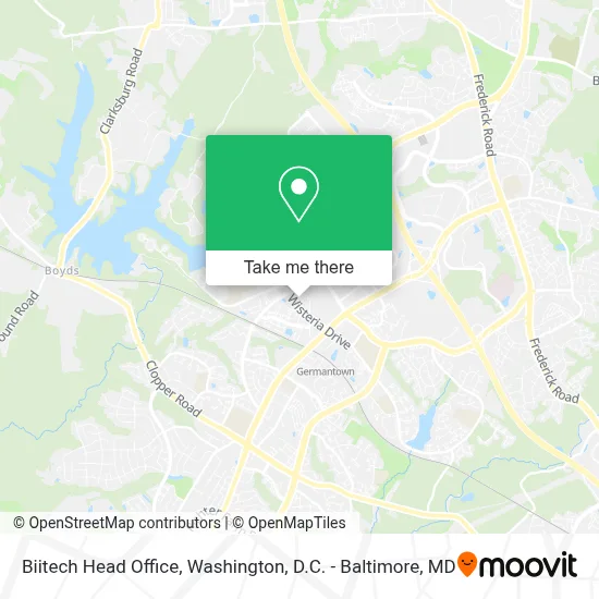 Biitech Head Office map