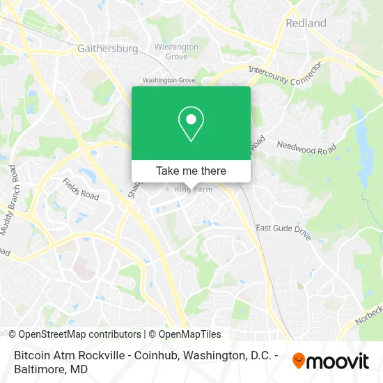 Bitcoin Atm Rockville - Coinhub map