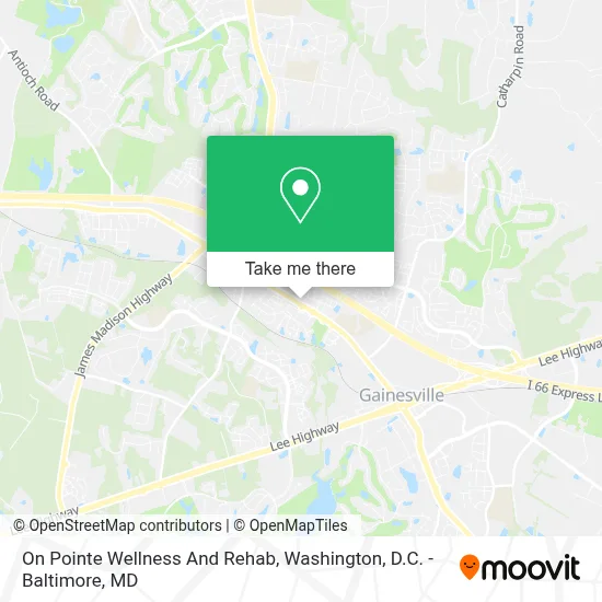 On Pointe Wellness And Rehab map