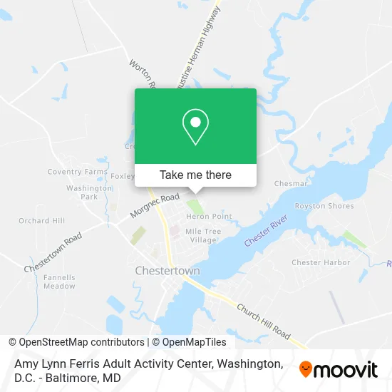 Amy Lynn Ferris Adult Activity Center map