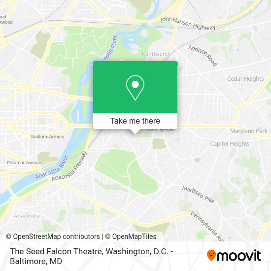 The Seed Falcon Theatre map