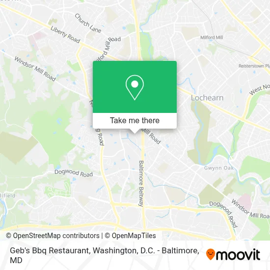 Geb's Bbq Restaurant map