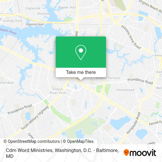 Cdm Word Ministries map