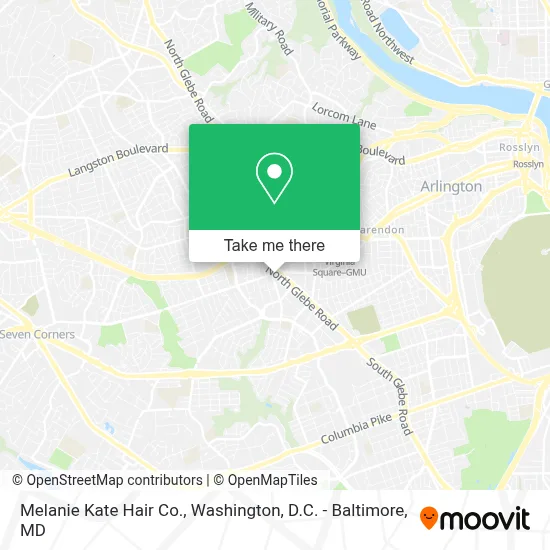 Melanie Kate Hair Co. map