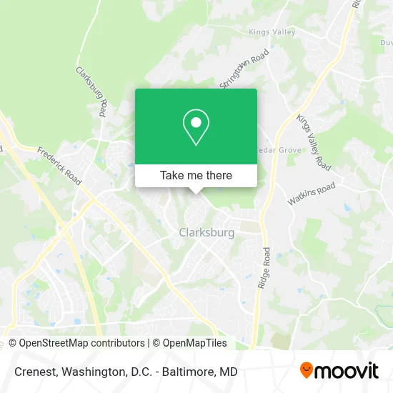 Crenest map