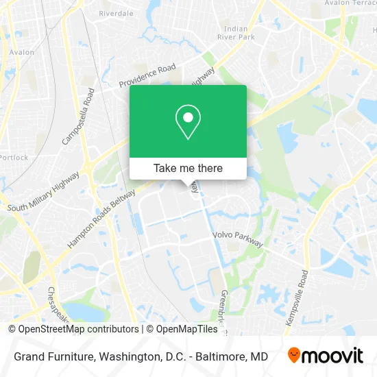 Grand Furniture map