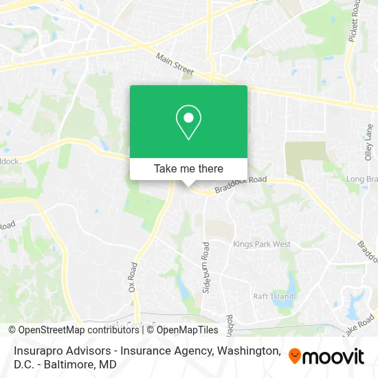 Insurapro Advisors - Insurance Agency map