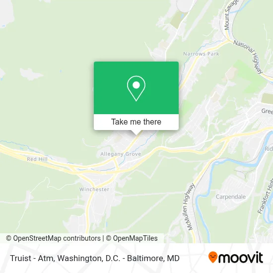 Truist - Atm map