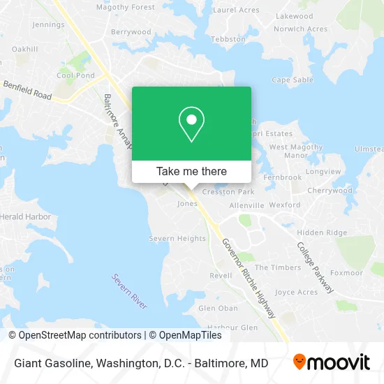 Giant Gasoline map