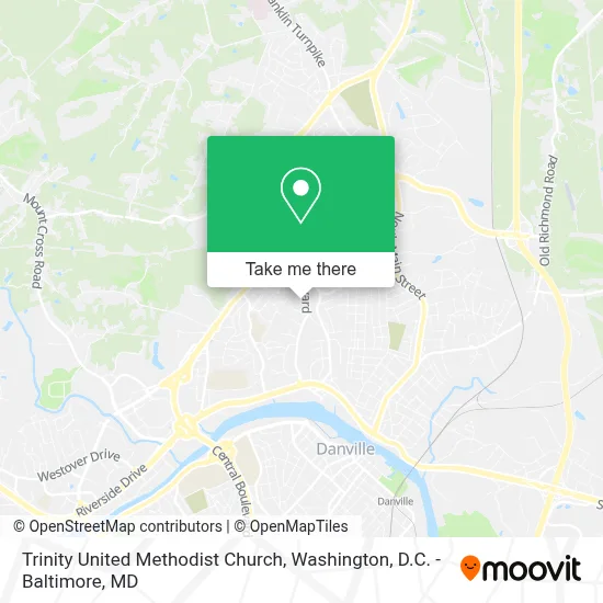 Trinity United Methodist Church map