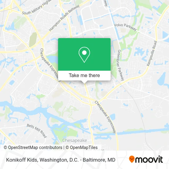 Konikoff Kids map