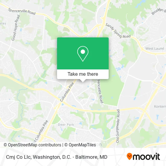 Cmj Co Llc map