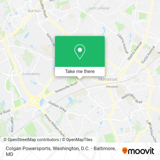 Colgan Powersports map