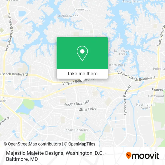Majestic Majette Designs map
