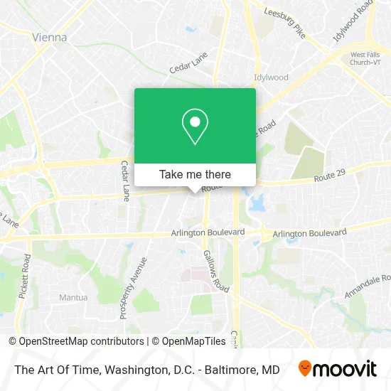 The Art Of Time map