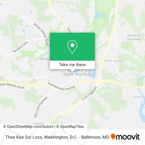 Thee Kee 2ur Locs map