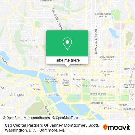 Csg Capital Partners Of Janney Montgomery Scott map