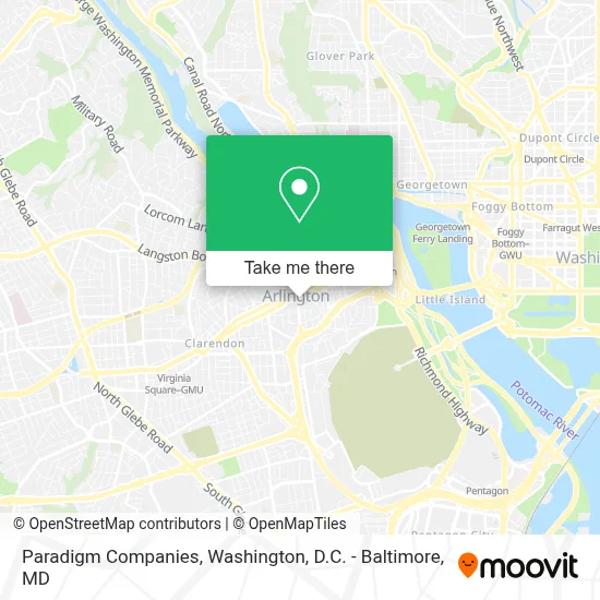 Paradigm Companies map