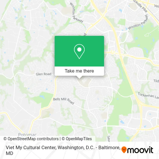 Viet My Cultural Center map