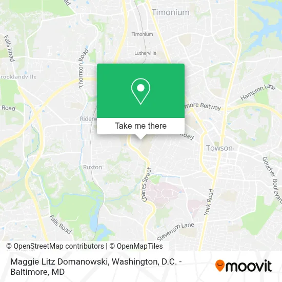 Maggie Litz Domanowski map