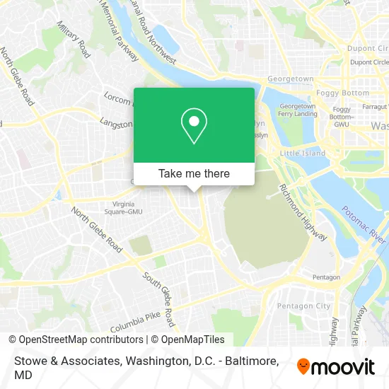 Stowe & Associates map