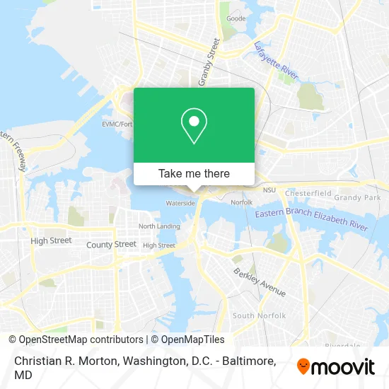 Christian R. Morton map
