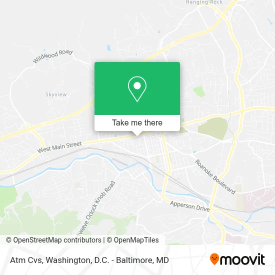 Atm Cvs map