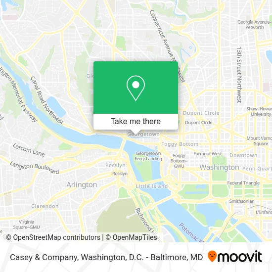 Casey & Company map