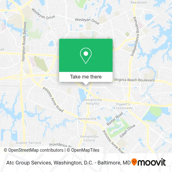 Atc Group Services map