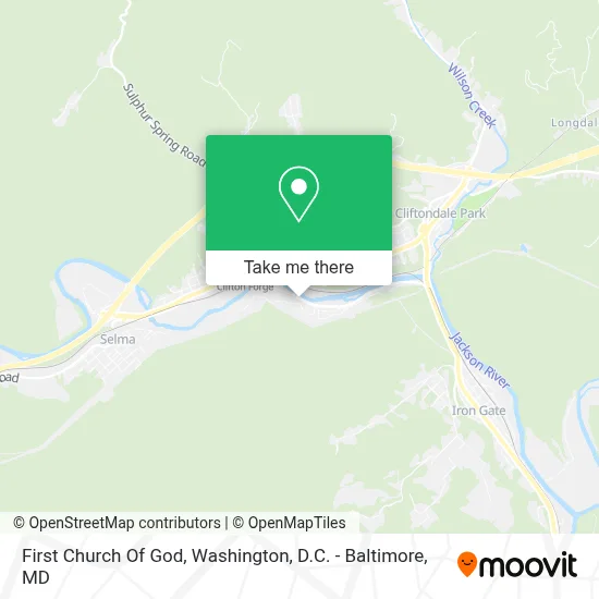 First Church Of God map