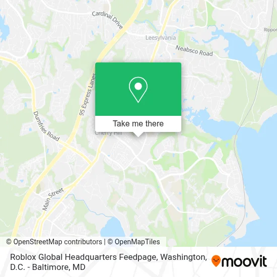 Roblox Global Headquarters Feedpage map
