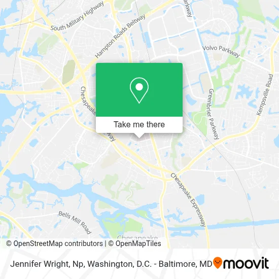 Jennifer Wright, Np map