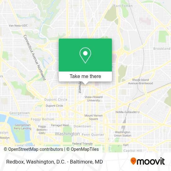 Redbox map