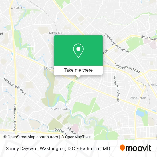 Sunny Daycare map