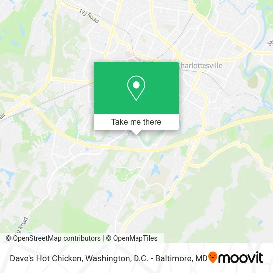 Dave's Hot Chicken map