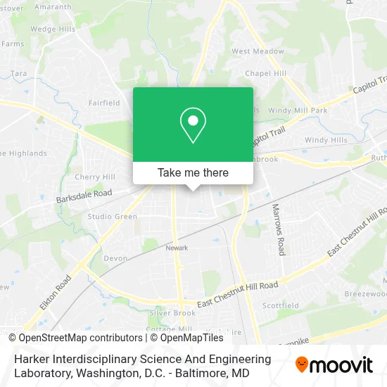 Harker Interdisciplinary Science And Engineering Laboratory map