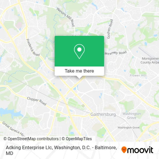 Adking Enterprise Llc map